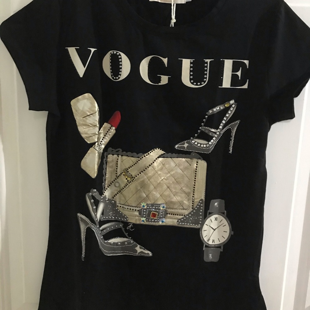 Black fashion blouse